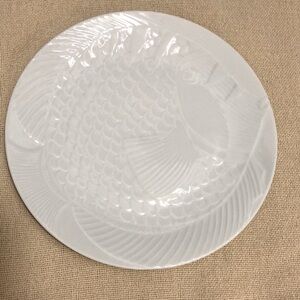 Dansk White Fish Plate - 9.25”